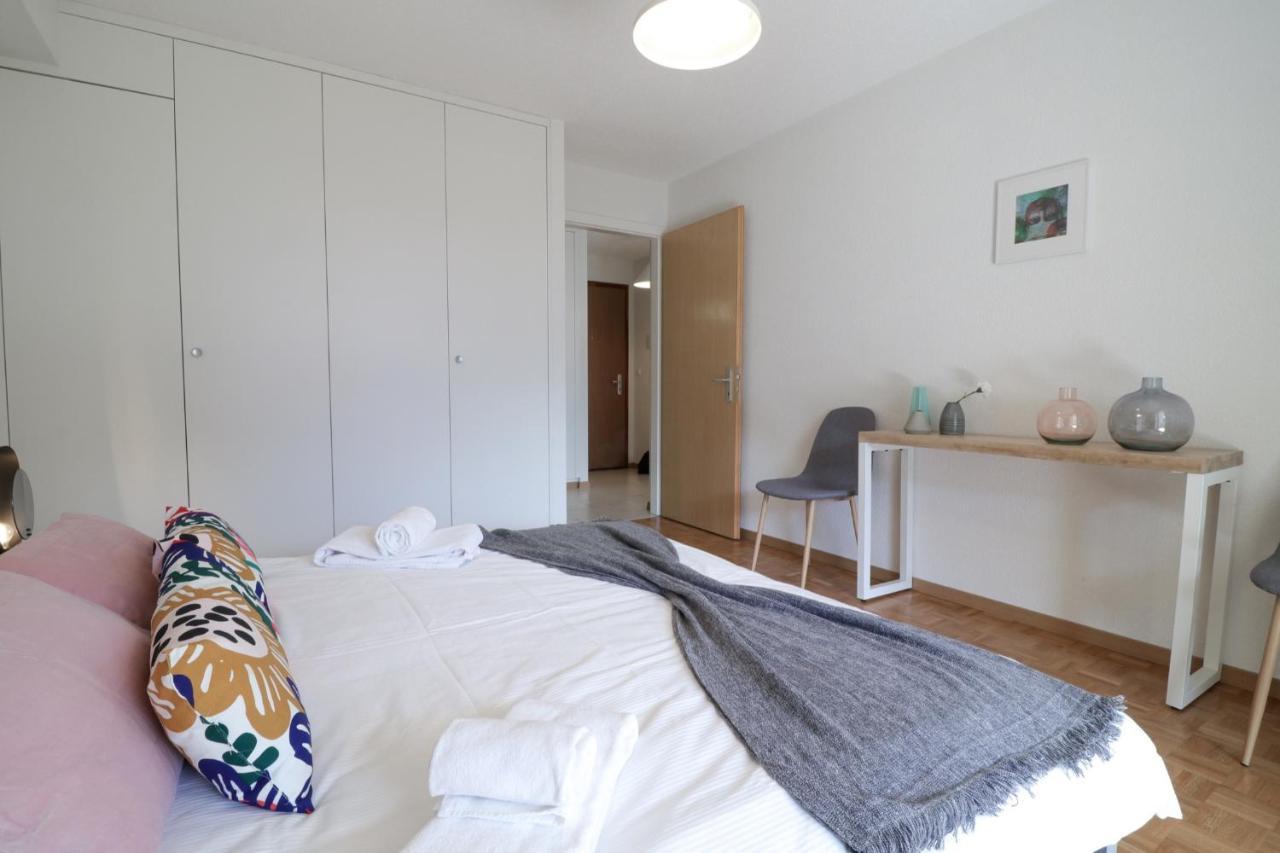 Modern Apartment Close To Martigny Train Station ภายนอก รูปภาพ